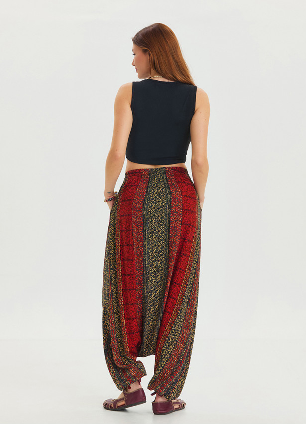 Tile Authentic Shalwar with Pocket Detail and Tied Leg 4475